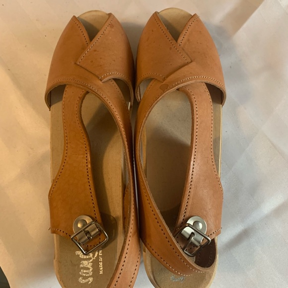 Leather clogs - Picture 3 of 5